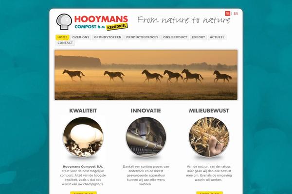 hooymanscompost.nl site used Hooymans