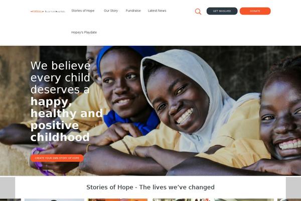 hope-for-children.org site used Hope-for-children-2014