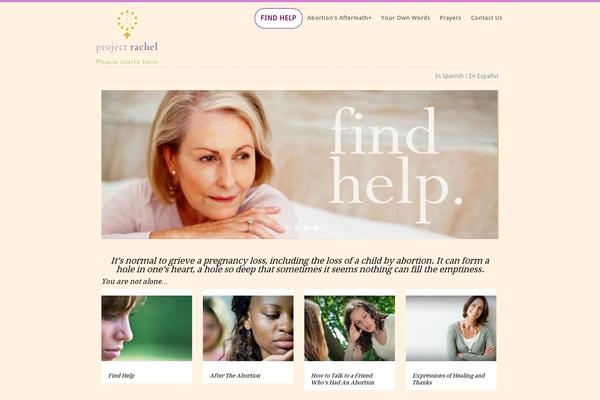 hopeafterabortion.com site used Hopeafterabortion