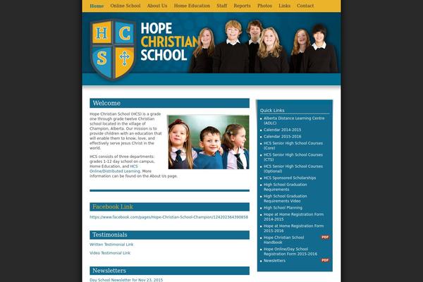 hopechristianschool.ca site used Hcs_2010rv2