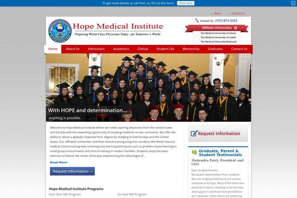 hopemedicalinstitute.org site used Hmiv2