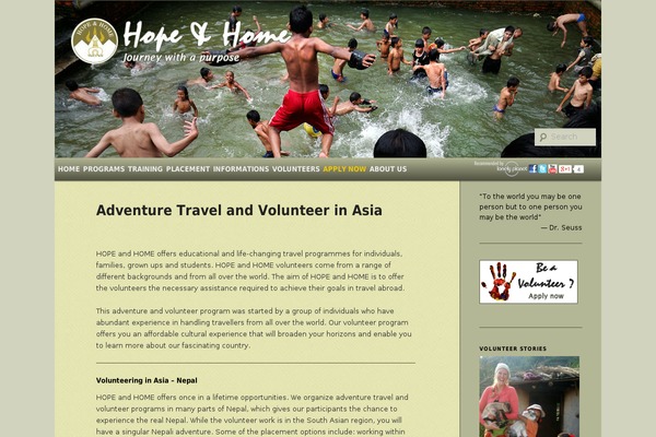 Twenty Eleven theme site design template sample