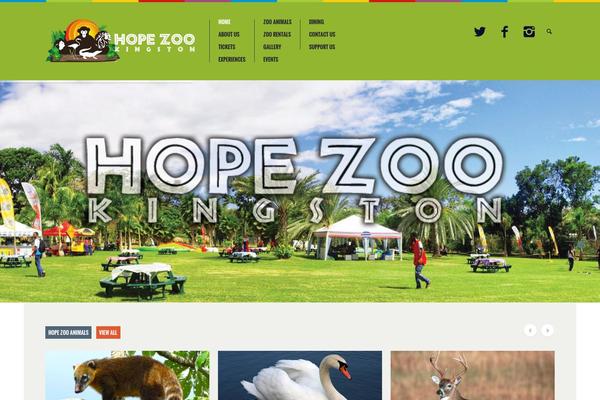 hopezookingston.com site used Biosphere