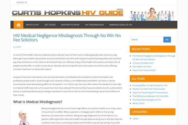 hopkins-hivguide.org site used Effect