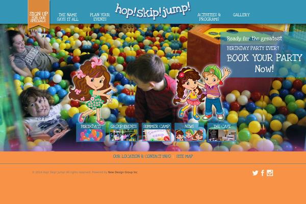 hopskipjump.ca site used Newdesigngroup