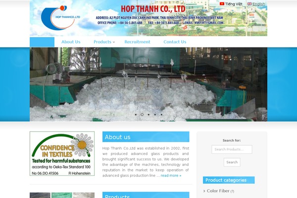 hopthanhco.com.vn site used Hopthanhco-ltd