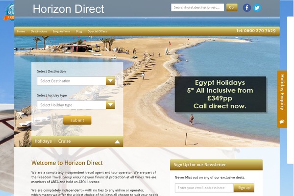 horizon-direct.co.uk site used Horizondirect