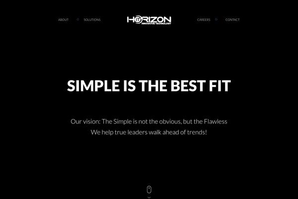 horizon-it.ca site used Verycreative