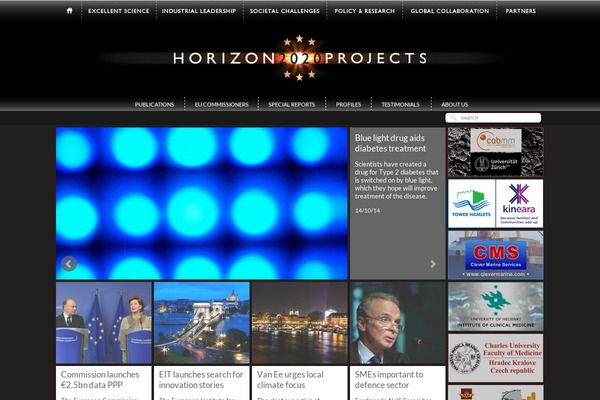 horizon2020projects.com site used V9