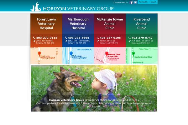 horizonvet.ca site used Hvg