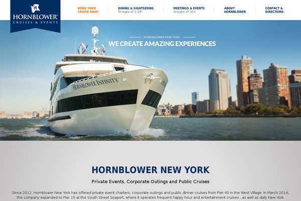 hornblowernewyork.com site used Cityexperiences