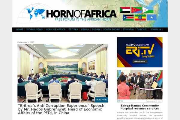 hornofafrica.de site used Short News