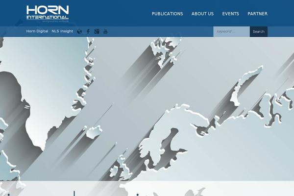 horn WordPress theme, websites list used horn theme horn theme websites examples