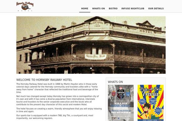 hornsbyrailwayhotel.com.au site used Hrh