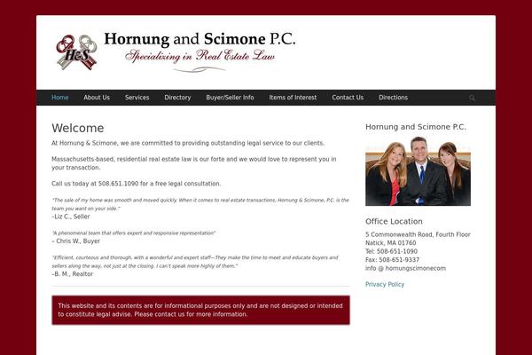 hornungscimone.com site used Catch Base