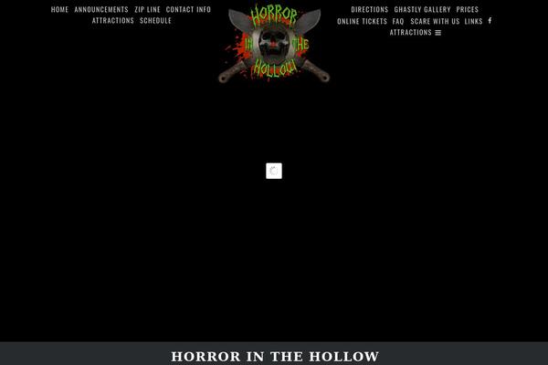 horrorinthehollow.com site used Tattoopro-child