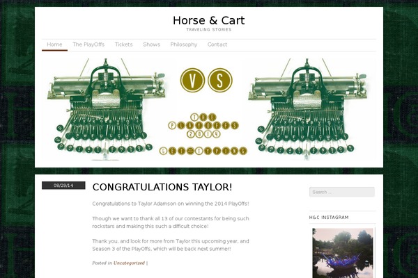 horseandcart.co site used Skirmish