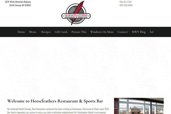 horsefeathers.com site used Horsefeathers