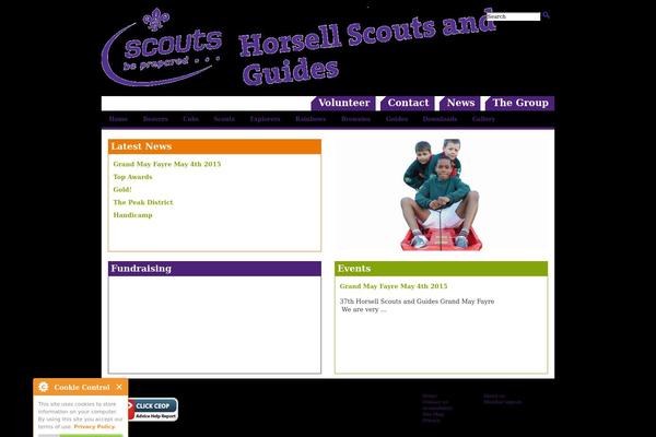 horsellscoutsandguides.com site used Everydayadventure