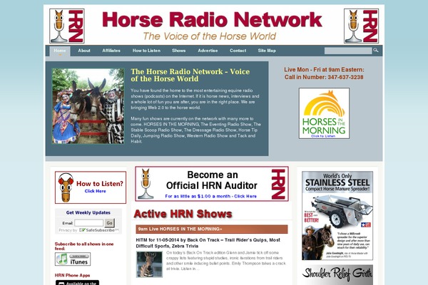 horseradionetwork.com site used Mimbopro_single