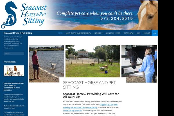 Twenty Fourteen theme site design template sample