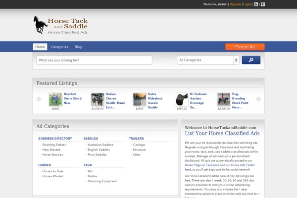 ClassiPress theme site design template sample