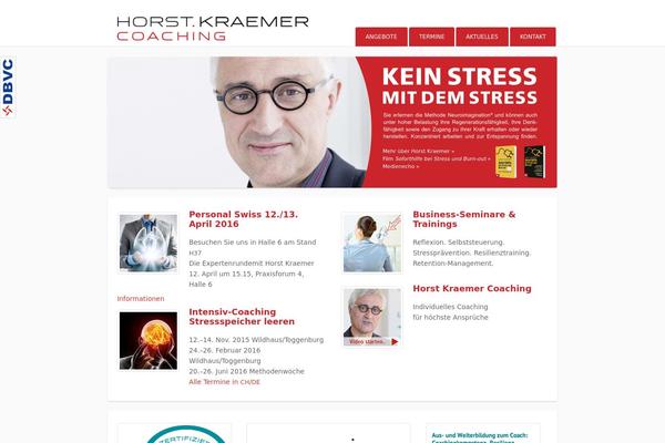 horstkraemer-coaching.ch site used Barely Corporate Child