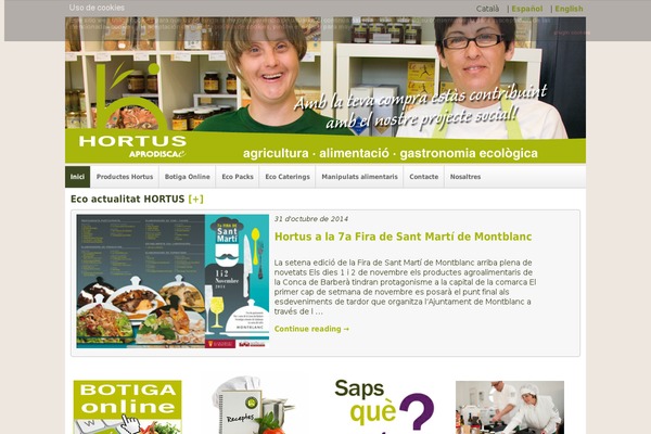 Site using Asesor de Cookies para normativa española plugin