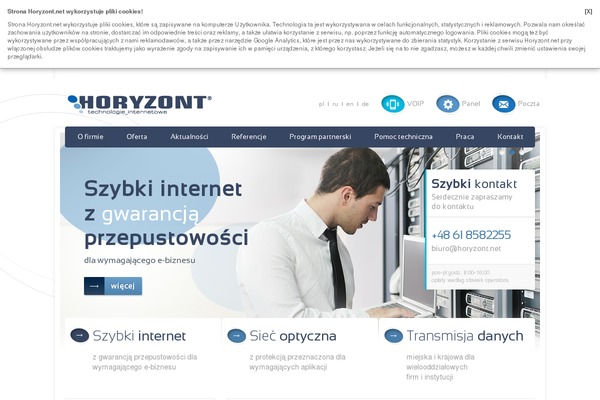 horyzont.net site used Horyzont