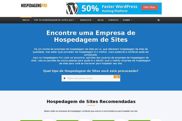 hospedagensgratis.com site used REHub