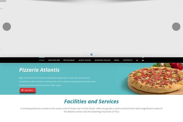 Atlantis theme site design template sample