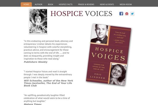 hospicevoices.com site used Headway