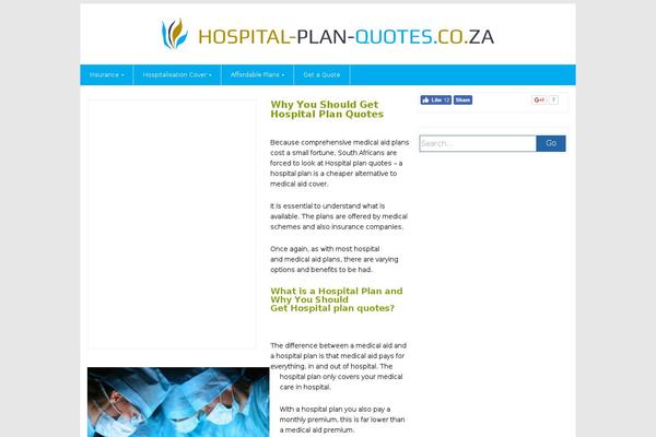 hospital-plan-quotes.co.za site used Profound-hospitalplan