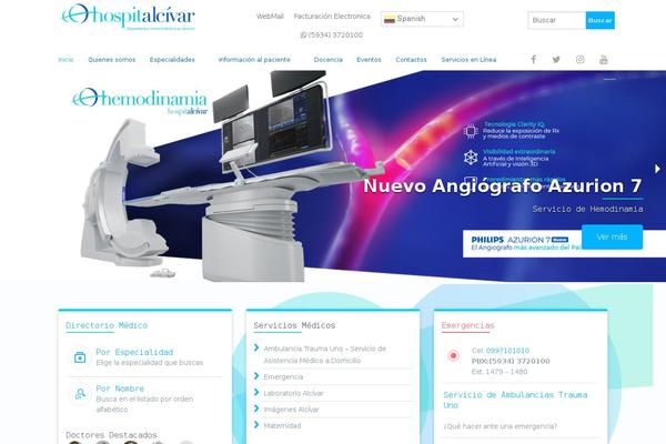 hospitalalcivar.com site used Idbase