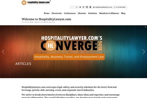 hospitalitylawyer.com site used Alawyer