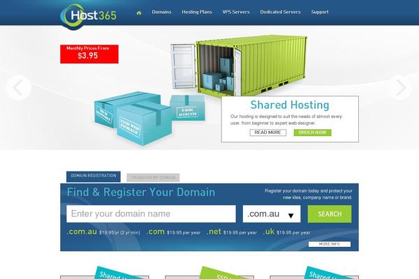 host365.com.au site used Letshost-australia