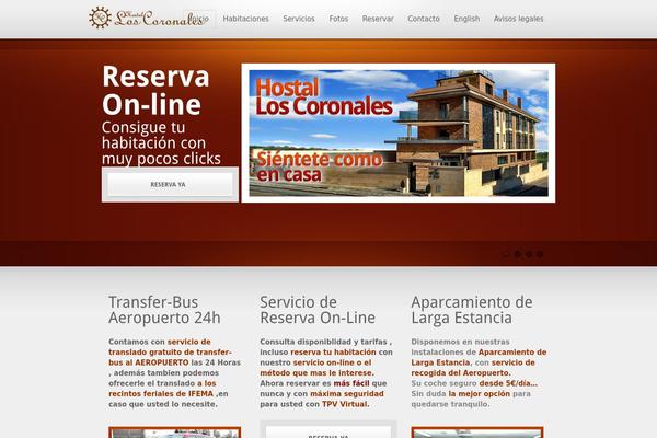 hostalcoronales.es site used Prosto