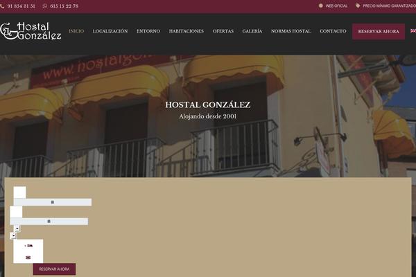 hostalgonzalez.es site used Hostalgonzalez-child