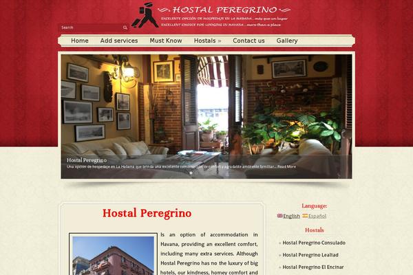 hostalperegrino.com site used Hotelbook