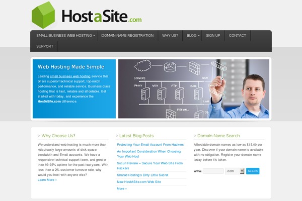hostasite.com site used Larryludwig
