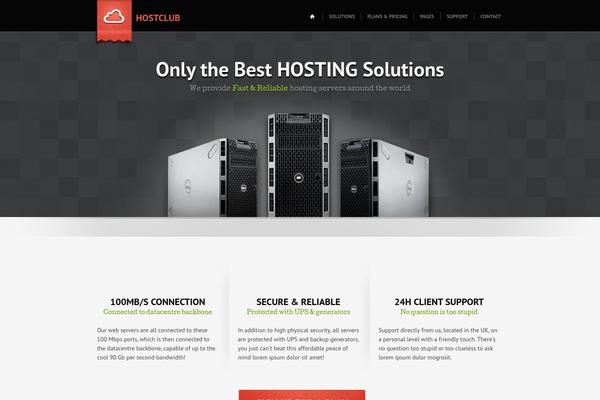 hostclub.us site used Cloudhost