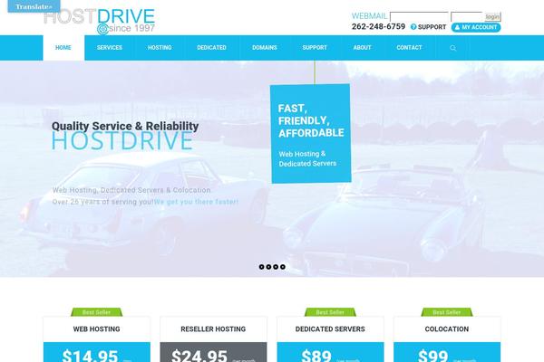 Arkahost theme site design template sample