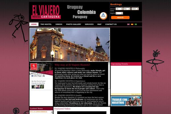 hostelcartagena.com site used Viajero2012