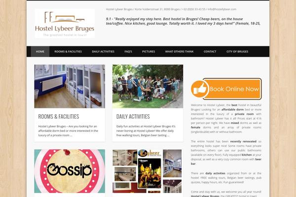 LightWord theme site design template sample