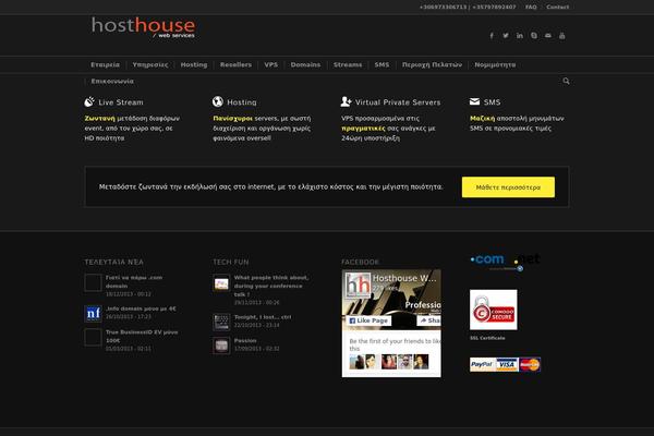 hosthouse.eu site used Hhws