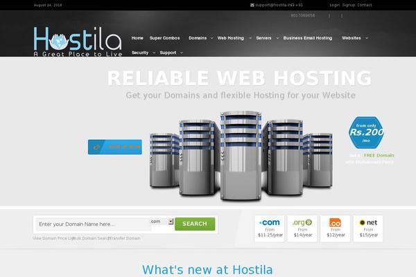 hostila.in site used Ainex Host