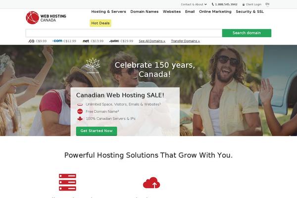 hosting-canada.ca site used Child-generate-press