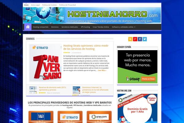 Sahifa theme site design template sample