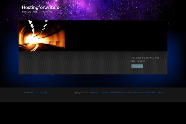 Hightech theme site design template sample