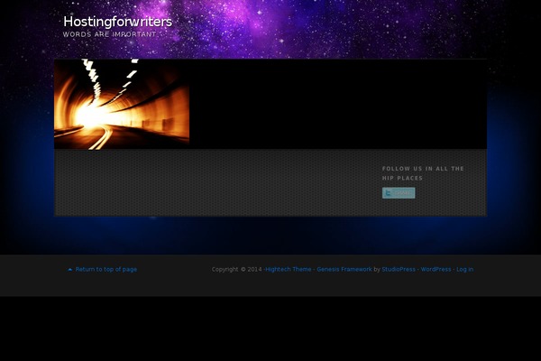 hostingforwriters.com site used Hightech